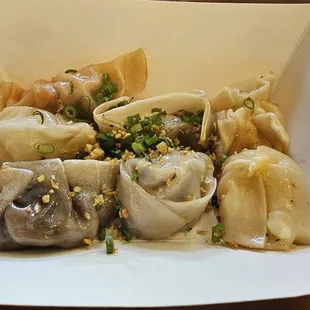 Flight of dumplings