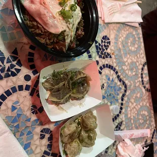 Black Garlic Dumplings