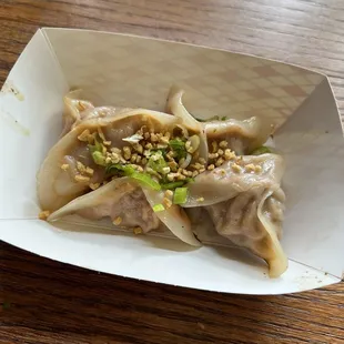 Jerk Chicken Dumplings