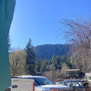 The view outside