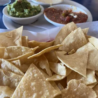Chips Salsa and Guac