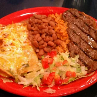 Steak & Enchiladas