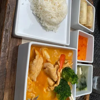 Panang Curry Bento Box