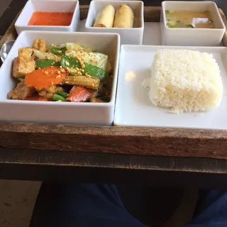 Pad Pak Tofu Bento Box