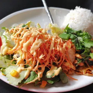 Hot Stuff (lunch menu; with chicken)