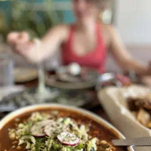 Queso fondido, pozole, etc