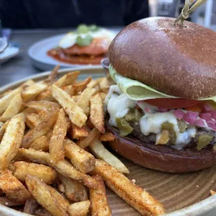 Green Chile Panxa Burger