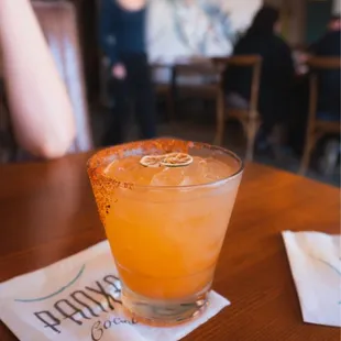 Watermelon Basil Margarita