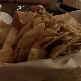 Warm Tortilla Chips
