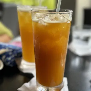 Shaken green tea on a hot day!