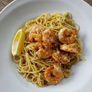 Garlic Shrimp Spaghetti in Garlic Butter Sauce