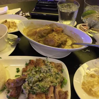 Portuguese Style Coconut Curry Chicken