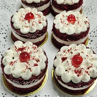 Red Velvet with frosting