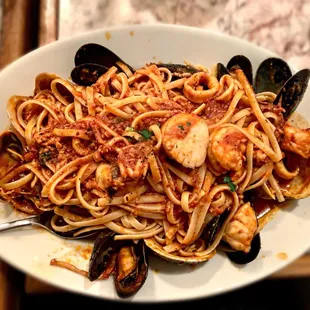 Linguine Alla Pescatore Dinner