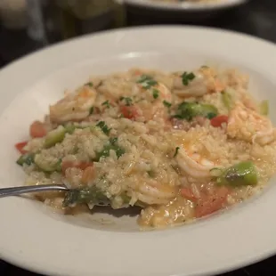 Seafood Risotto Dinner