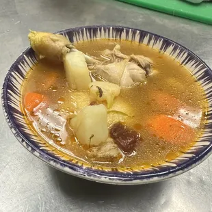 Caldo de pollo