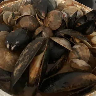 Mussel &amp; clams (Super YUM!!!)
