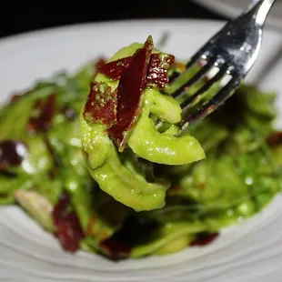 This was a pasta delicacy -10/10 - that highlighted the sweet pea crema and mild taste of the braised rabbit meat.