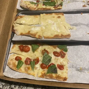 3 different pizzas we tried