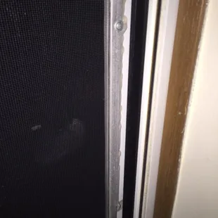 Screens don't fit in the windows, see caulking as the solution, part 2.