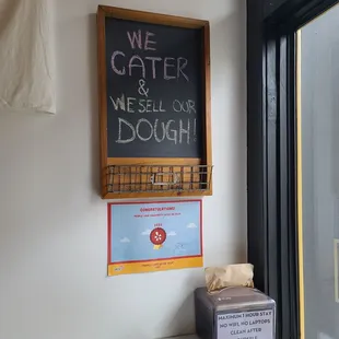 They cater and sell their panzerotti and pizza dough!