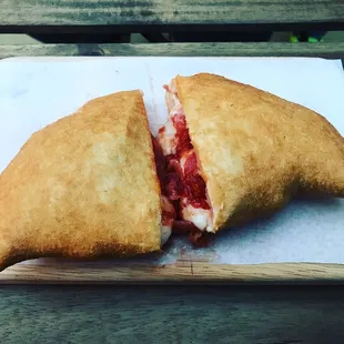 Fried Salame Panzerotti