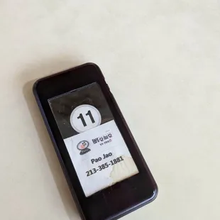 Food buzzer