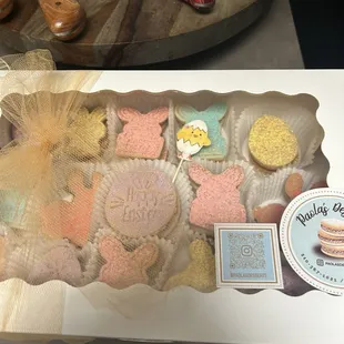 2024 Easter themed alfajores, absolutely beautiful and delicious