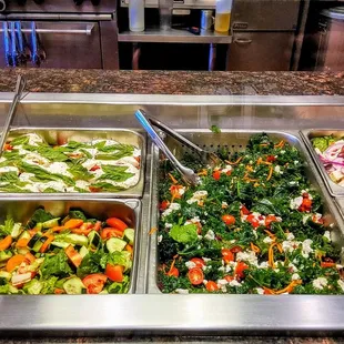 salads, interior