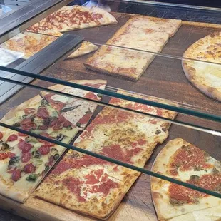 Order pizza by the slice