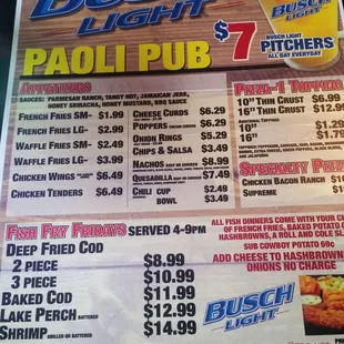 Menu!
