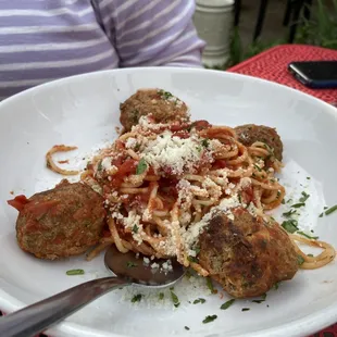 Spaghetti and Meatballs