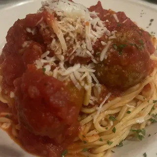 Spaghetti and Meatballs Dinner