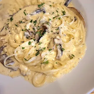 3 Cheese and Cremini Mushroom Pasta