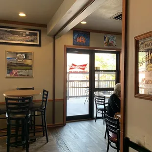 a person sitting at a table