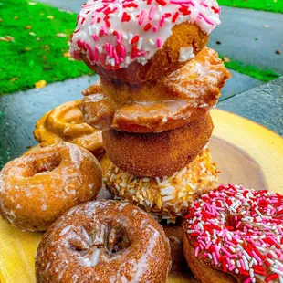 IG: @253Eater Tower of Cake Donuts