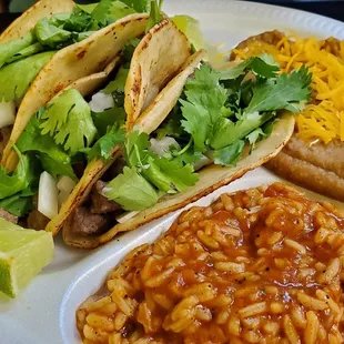 a plate of food