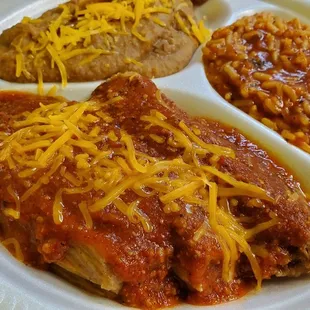 a plate of food