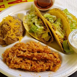 a plate of food