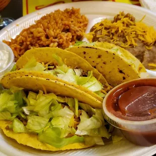 a plate of food