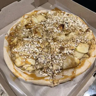 Apple Caramel Crumb Crisp