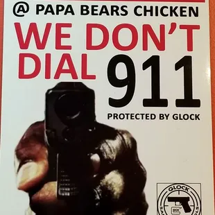 No pity for those who would commit crime.