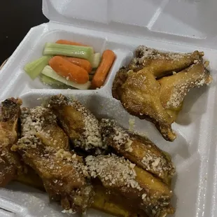 Garlic Parm wings