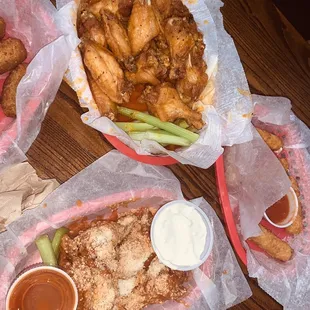 Hot Garlic Wings