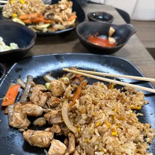 Korean Hibatchi excellent food and service. Right on the corner of Chicago &amp; Greenleaf a must try when you're in Evanston.