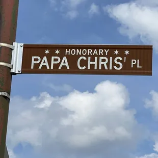 Street sign