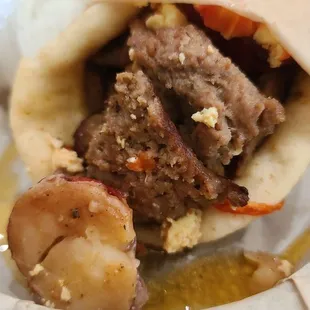 breakfast gyro burrito sammich