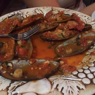 Delicious mussels