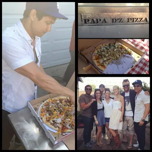 Papa D&apos;z Pizza Fresca tasting party!