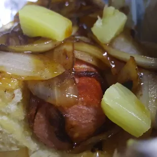 Bacon Wrapped Dog